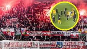 Litwini podeszli pod polski sektor. Klasa jak zachowali się kibice