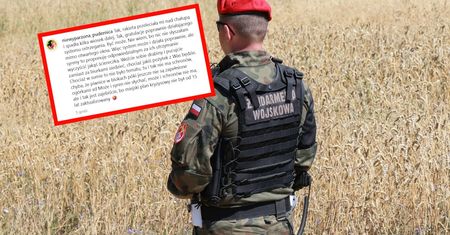 Rakieta przeleciała nad jej domem. Wrzuciła taki post