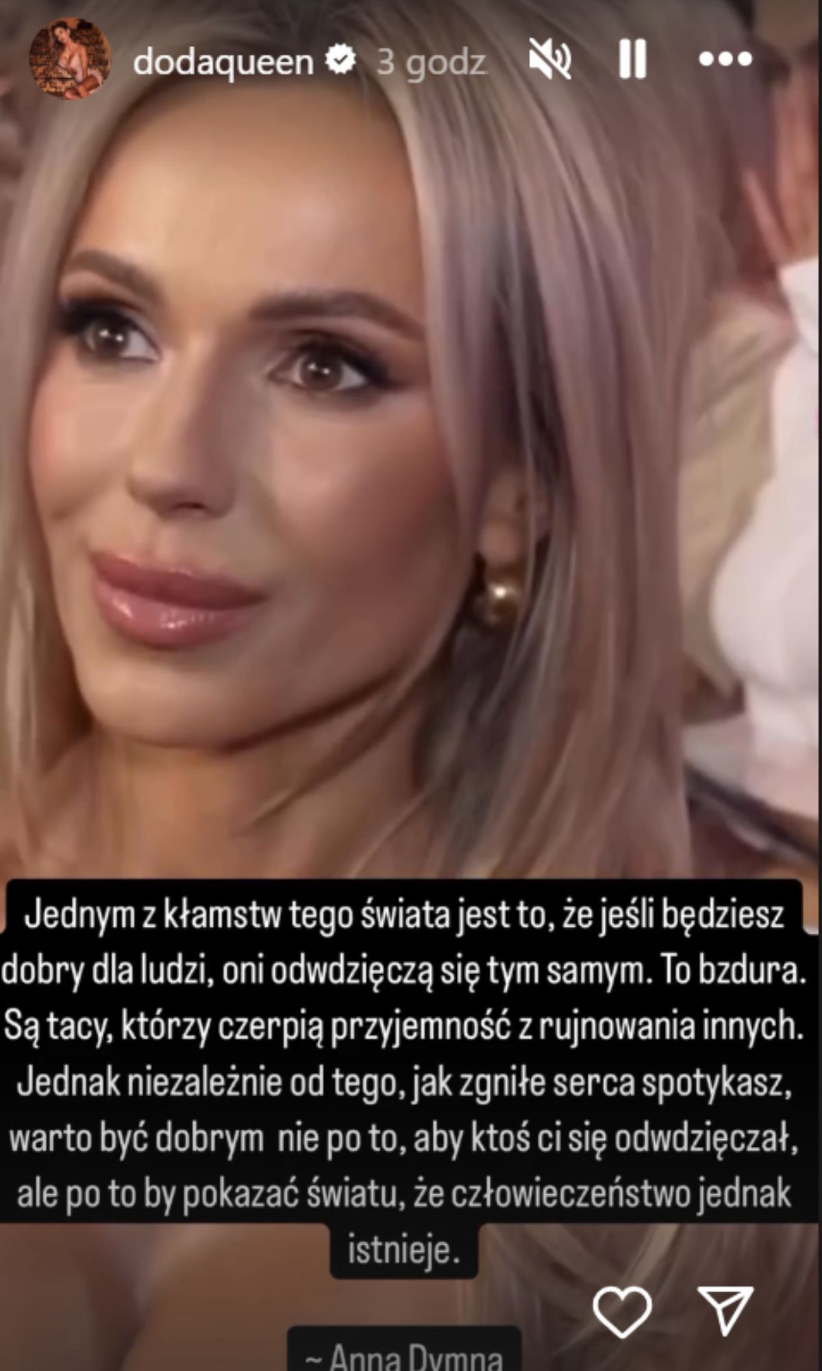 Doda opublikowała wymowny opis na Instagramie 