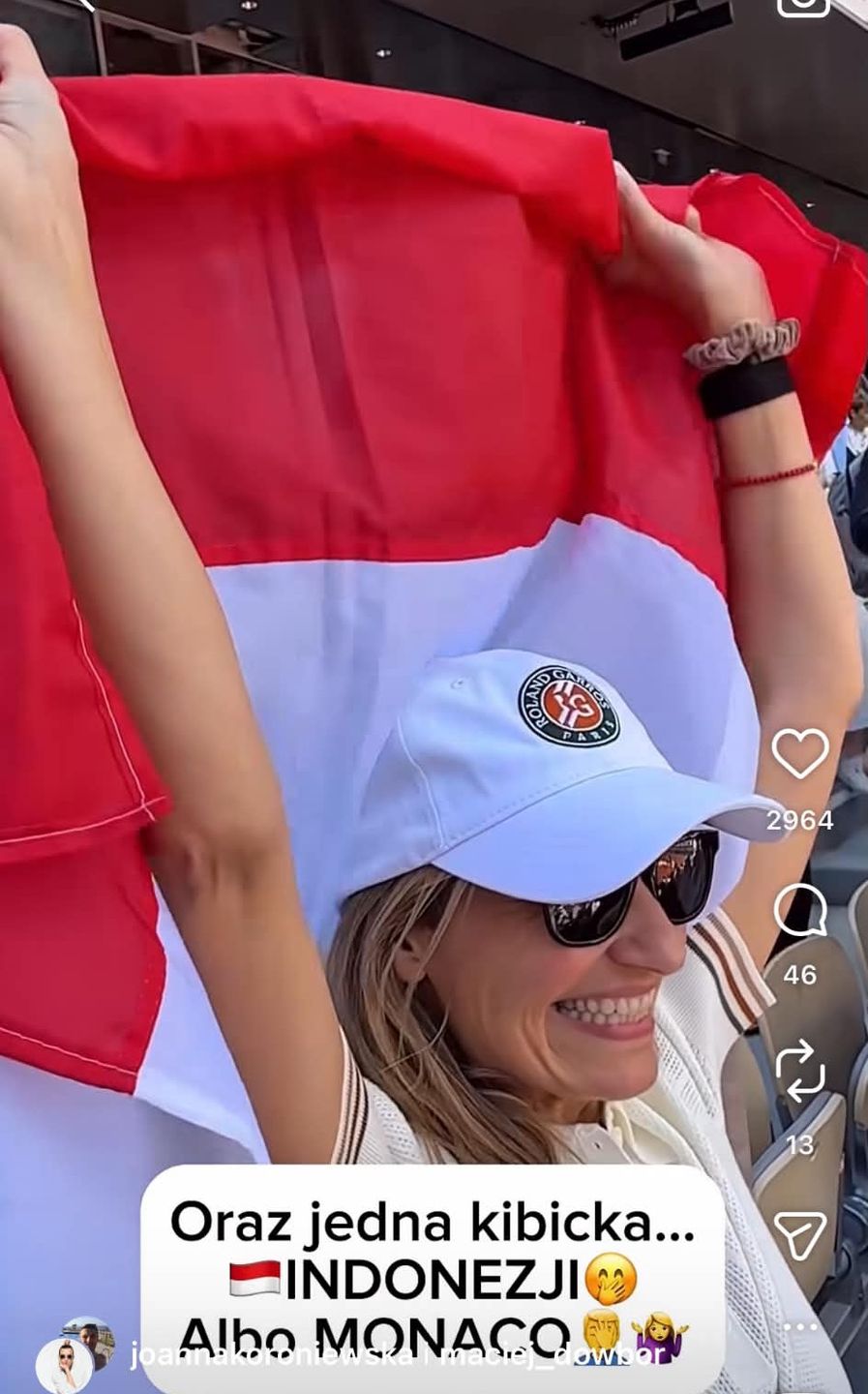 Joanna Koroniewska na Rolan Garros