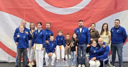Cztery puchary Płockiego Klubu Karate Kyokushin w Ciechanowie. Świetny początek sezonu!