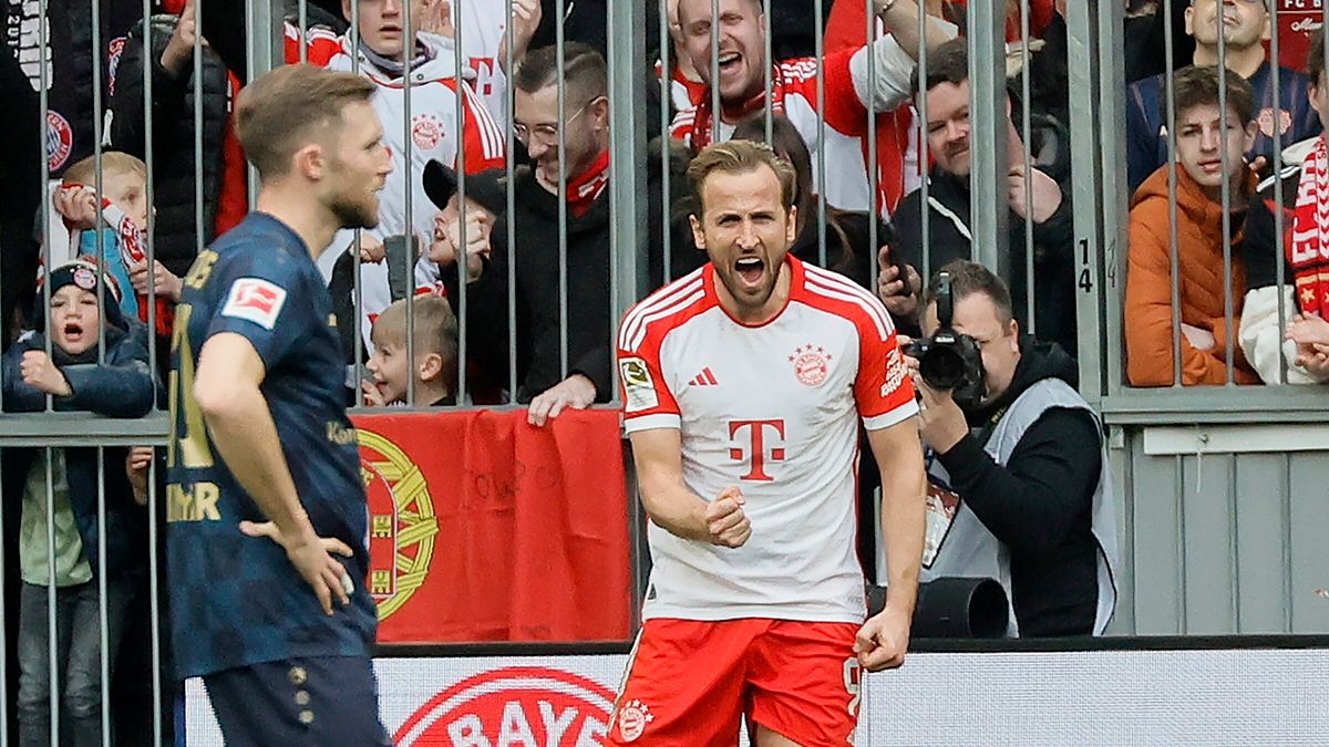 Harry Kane po raz kolejny zapewnił wygraną drużynie Bayernu