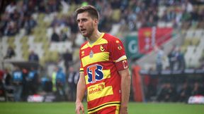 PKO Ekstraklasa: Jagiellonia - Raków. Taras Romanczuk rozczarowany postawą zespołu. "Pierwszą połowę przespaliśmy"