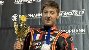 Ma dwa medale mistrzostw świata, ale niewielu go zna. Motoarena zrobiła na nim wielkie wrażenie