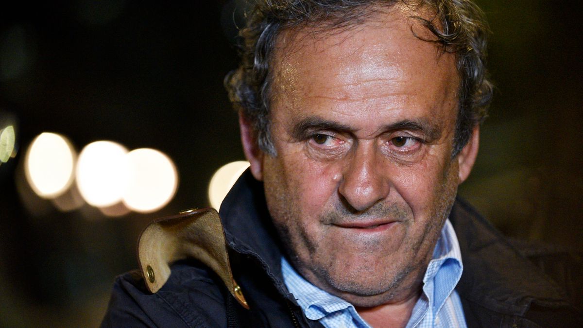 PAP/EPA / Julien de Rosa  / Na zdjęciu: Michel Platini