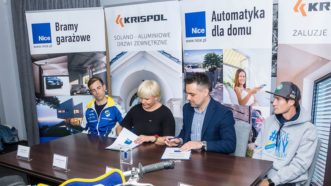 Zdjęcie okładkowe artykułu: Materiały prasowe / Firmy KRISPOL i Nice wspólnie zostały sponsorem zbliżającej się rundy GP w Warszawie
