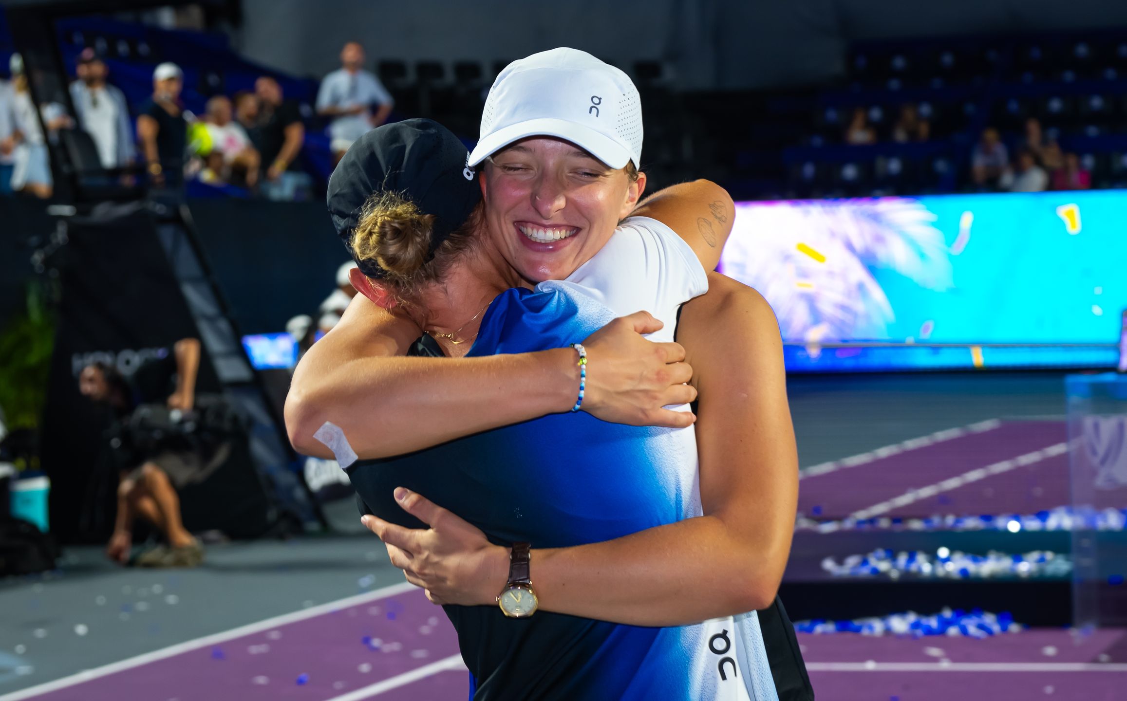 Iga Świątek i Daria Abramowicz