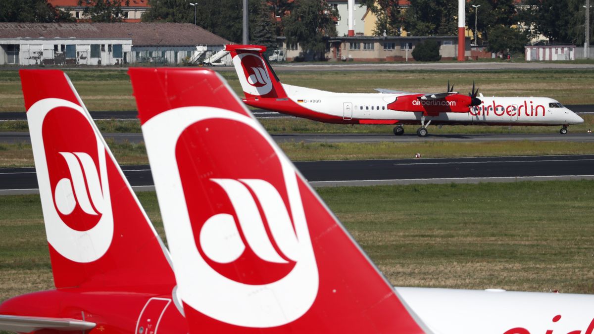 Linie Air Berlin już od kilku lat są na minusie