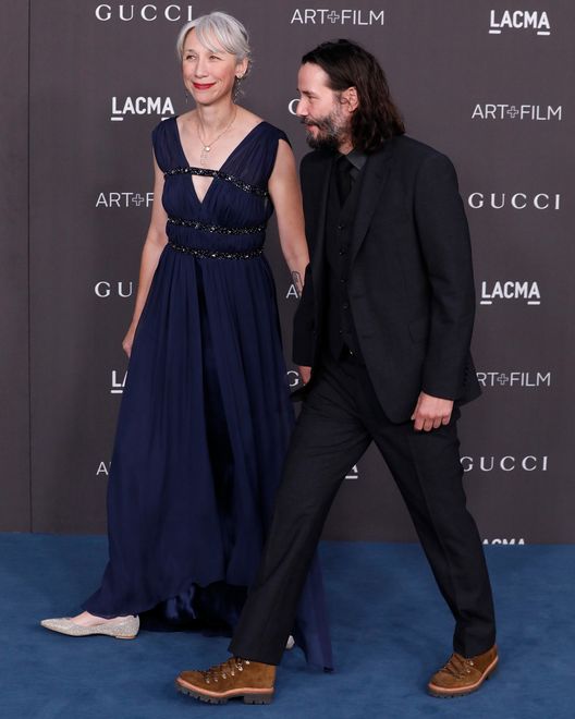 2019 LACMA Art + Film Gala Presented By Gucci - ArrivalsLOS ANGELES, CALIFORNIA - NOVEMBER 02: Alexandra Grant and Keanu Reeves attend the 2019 LACMA Art + Film Gala at LACMA on November 02, 2019 in Los Angeles, California. (Photo by Taylor Hill/Getty Images)Taylor Hill