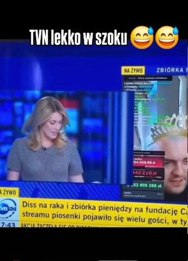 Wulgaryzmy na żywo w TVN24