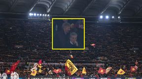 Kamera wyłapała go na meczu w Rzymie. "Obecny"