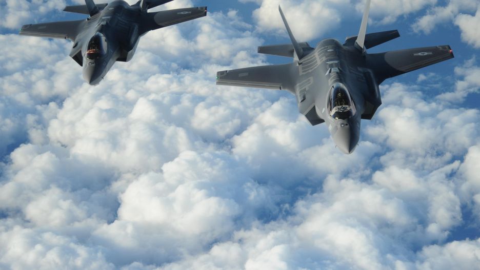 Samoloty F-35 (na zdjęciu maszyny należące do lotnictwa Izraela)