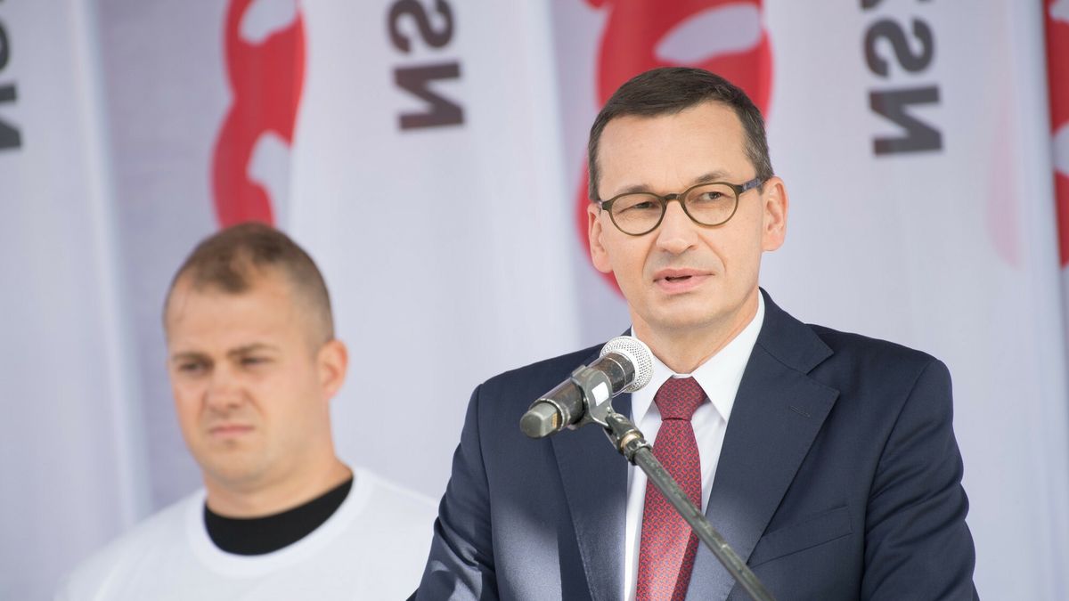 Premier Mateusz Morawiecki