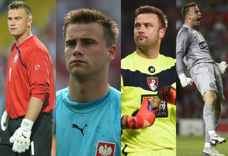 Tak zmieniał się Artur Boruc od debiutu w reprezentacji