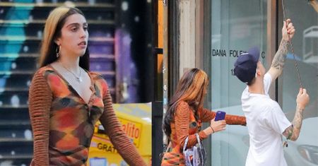 Córka Madonny pracuje w sklepie z ubraniami! Chłopak pomógł jej zamknąć butik (FOTO)