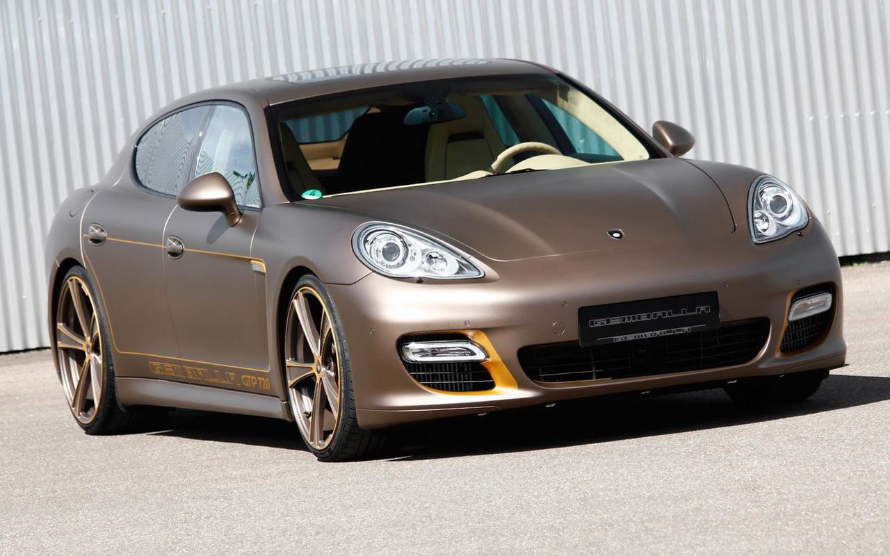 Gemballa Porsche Panamera GTP 720 (2015) - złote monstrum