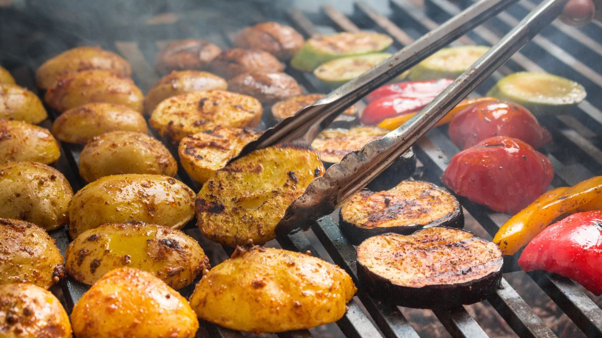 Warzywa na grillu smakują równie doskonale, co mięso