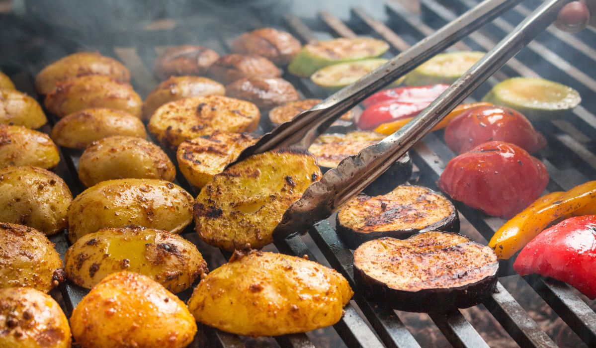 Warzywa na grillu smakują równie doskonale, co mięso