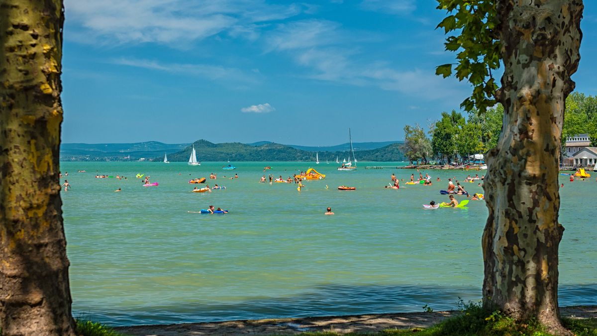 Balaton kusi do kąpieli