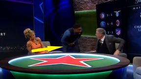 Kabaret podczas transmisji na żywo. Tylko spójrz, co stało się z jego spodniami [WIDEO]