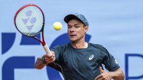 Kamil Majchrzak wygrał seta 6:1. Później wszystko się zmieniło