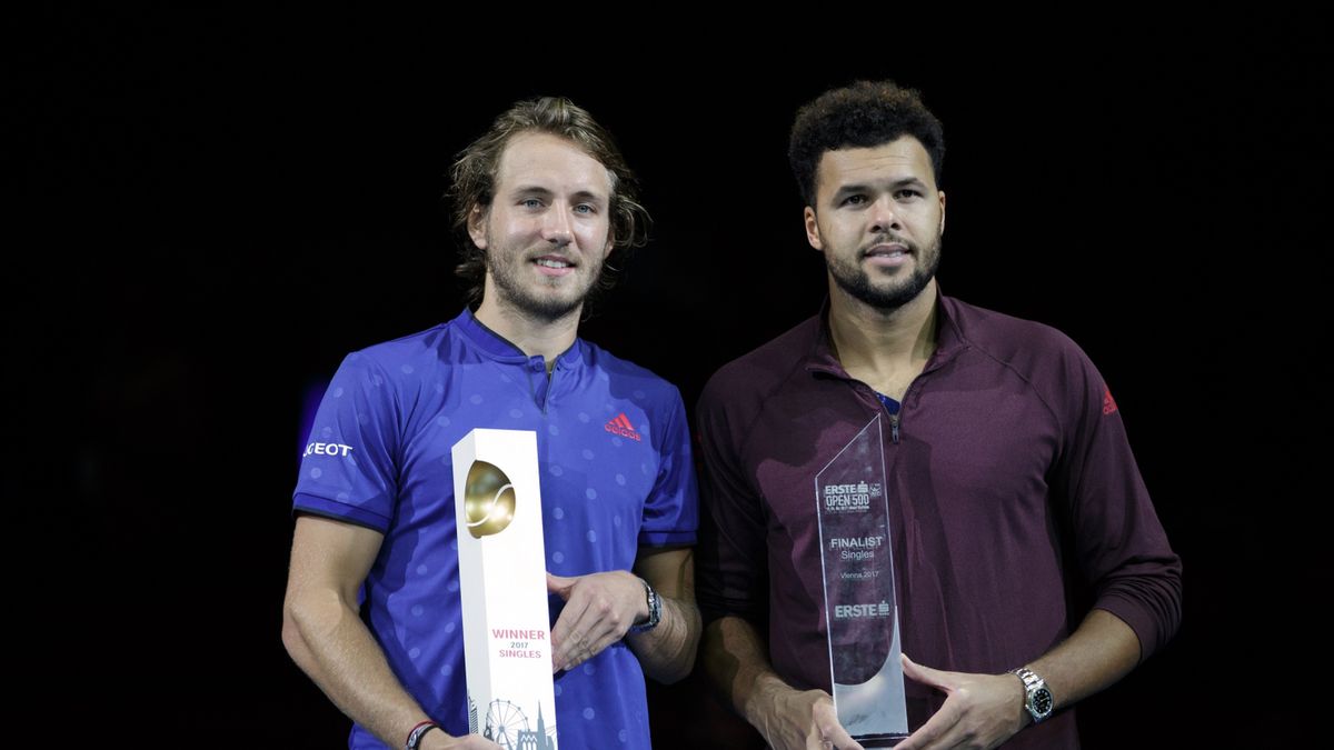 Zdjęcie okładkowe artykułu: PAP/EPA / LISI NIESNER / Na zdjęciu: Lucas Pouille (z lewej) i Jo-Wilfried Tsonga (z prawej), zwycięzca i finalista turnieju w Wiedniu 2017