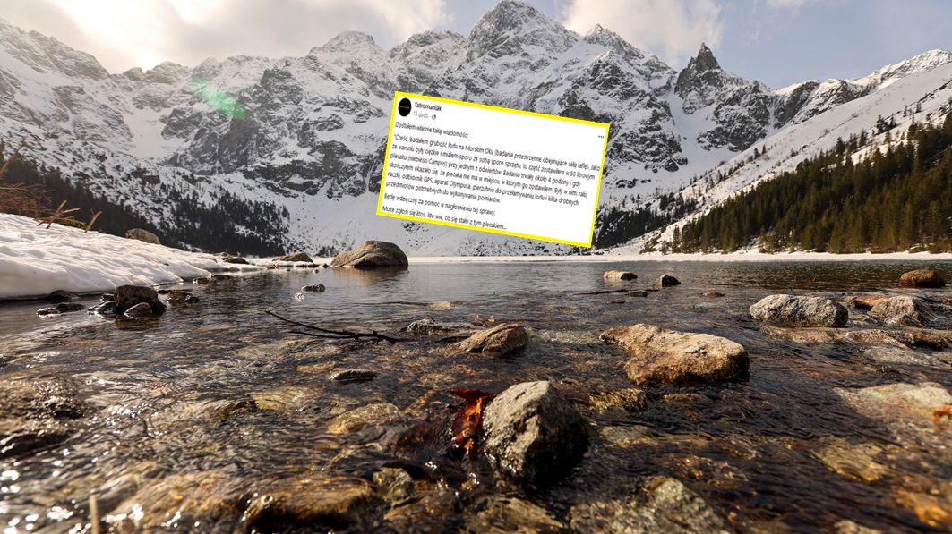 Bulwersująca kradzież nad Morskim Okiem. Szukają złodzieja