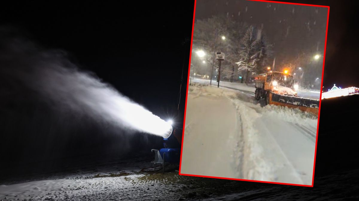 Zakopane w śniegu. Nagranie obiegło sieć