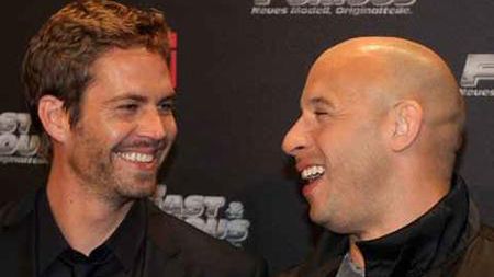 Paul Walker i Vin Diesael na niemieckiej premierze