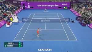 Tak doszło do niespodzianki. Świątek nie sprostała Sakkari