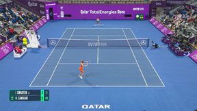 Tak doszło do niespodzianki. Świątek nie sprostała Sakkari