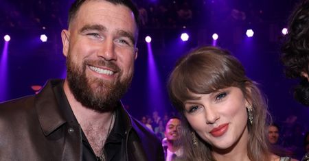Wyciekło NAGRANIE ze "ślubu stulecia" Taylor Swift i Travisa Kelce'ego za 20 mln dolarów. Tak wyglądał ołtarz i wnętrze sali (WIDEO)