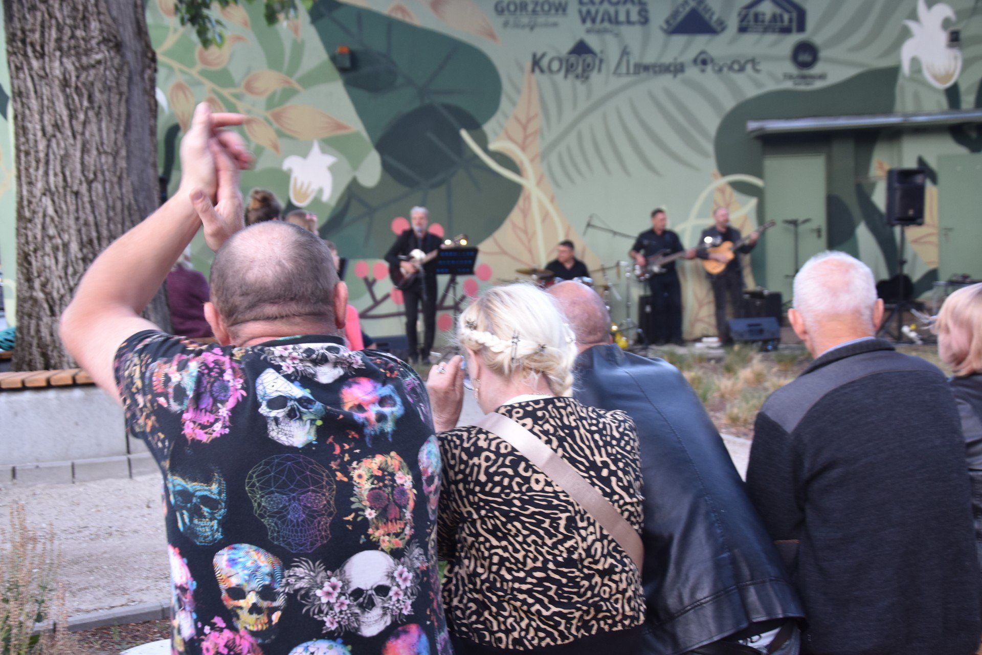 Koncert 5 Pory Roku na osiedlu Słonecznym odbył się w tzw. parku kieszonkowym.