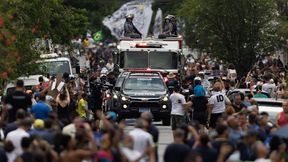 Ostatnia podróż legendy futbolu. Tłumy pożegnały Pelego