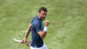 ATP Stuttgart: Marin Cilić nie tracił czasu. Przerwany mecz turniejowej "jedynki"