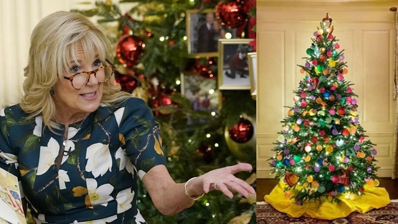 Jill Biden udekorowała Biały Dom na święta 