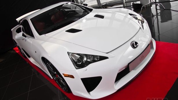 Lexus LFA w Polsce - prezentacja - autokult.pl