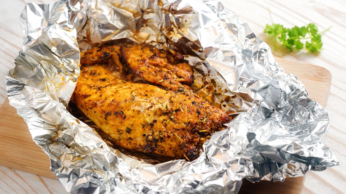 Kurczak w folii 