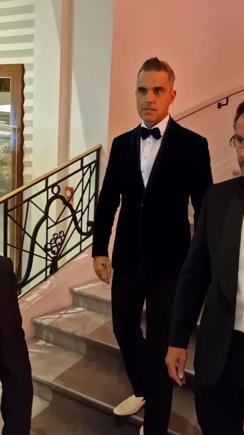 Starcie Robbiego Williamsa i Naomi Campbell na Festiwalu Filmowym w Cannes