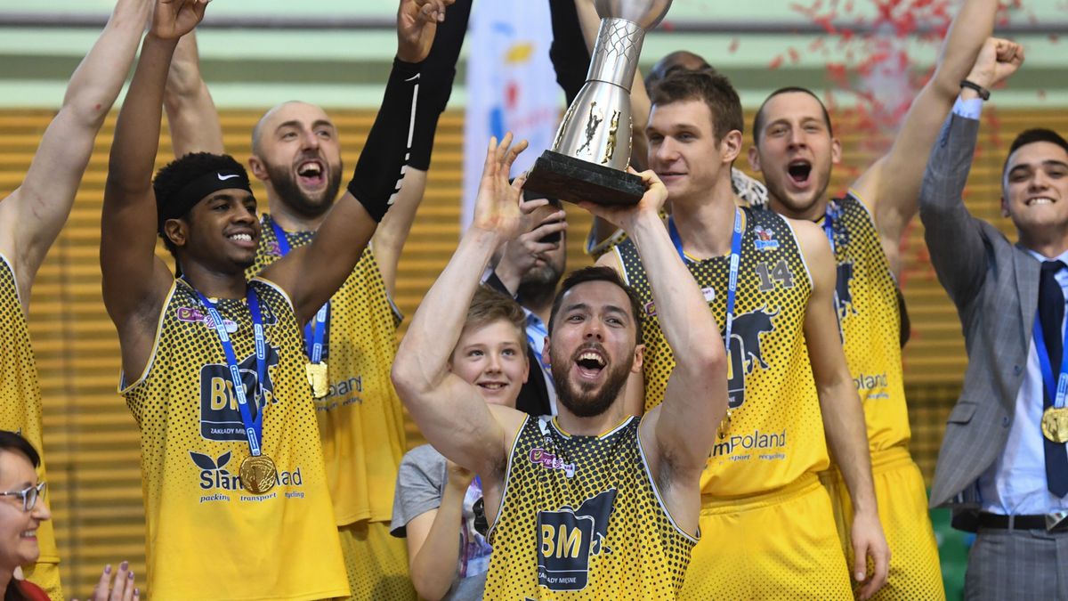 koszykarze Arged BM Slam Stali Ostrów Wlkp zdobyli Puchar Polski