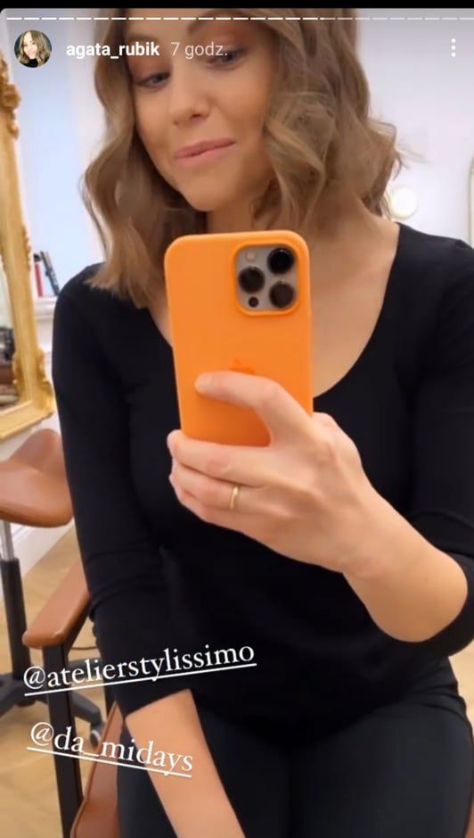 Agata Rubik ścięła włosy