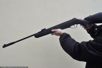 Postrzelił psa. Zwierzę nie żyje. Mężczyzna w rękach policji