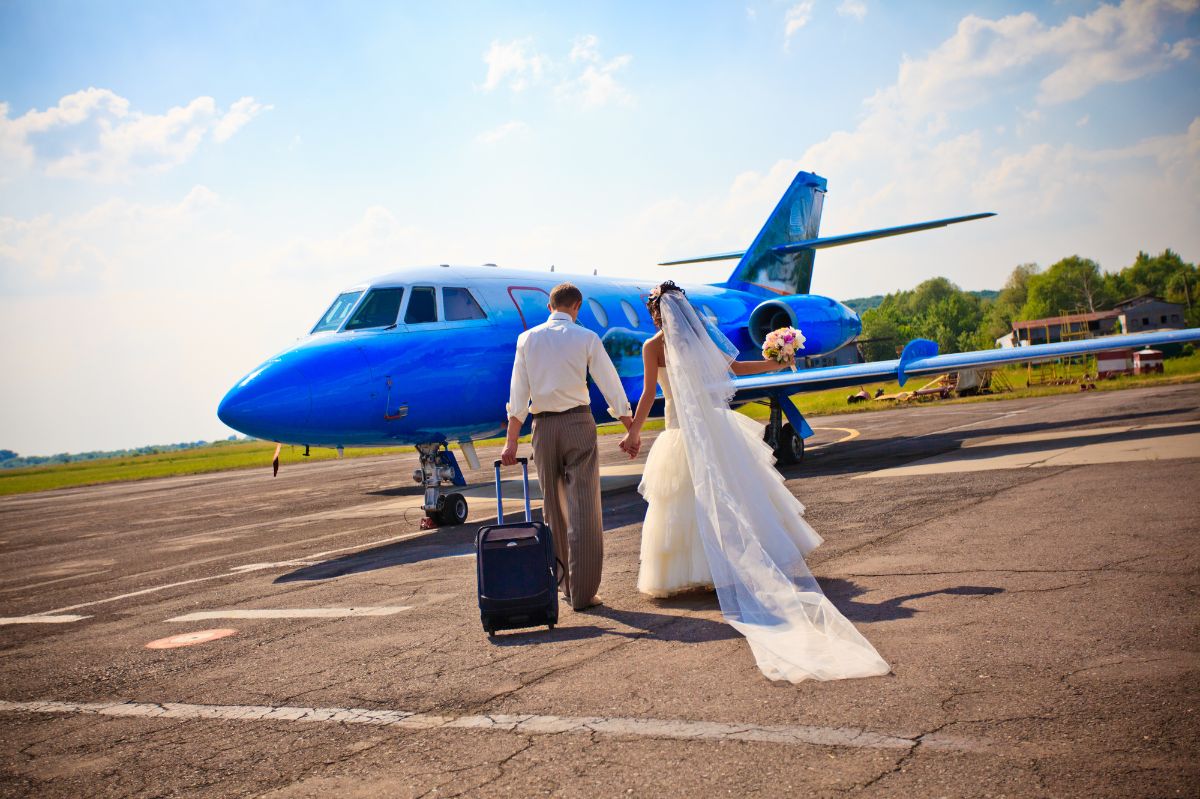 A couple from the UAE has planned a unique wedding in the sky.