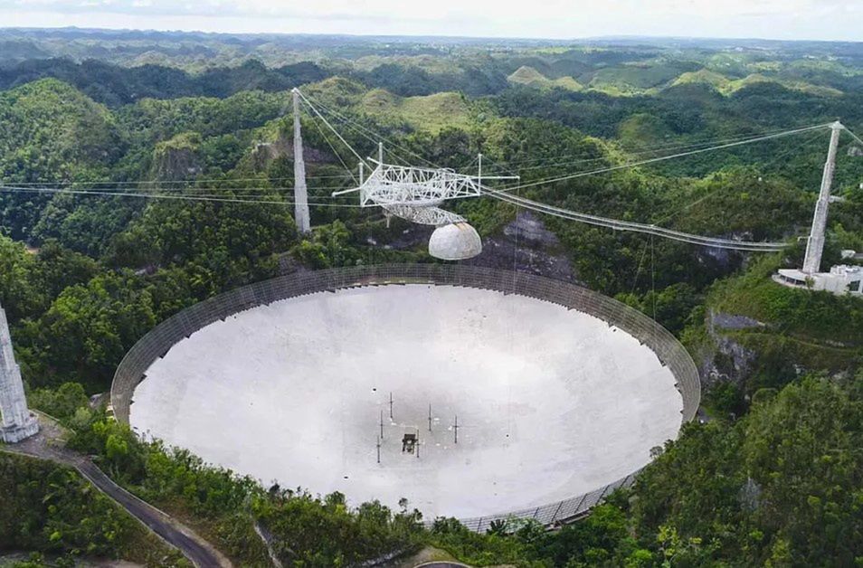 Kolejna awaria w Arecibo. Ogromny radioteleskop ma w tym roku pecha