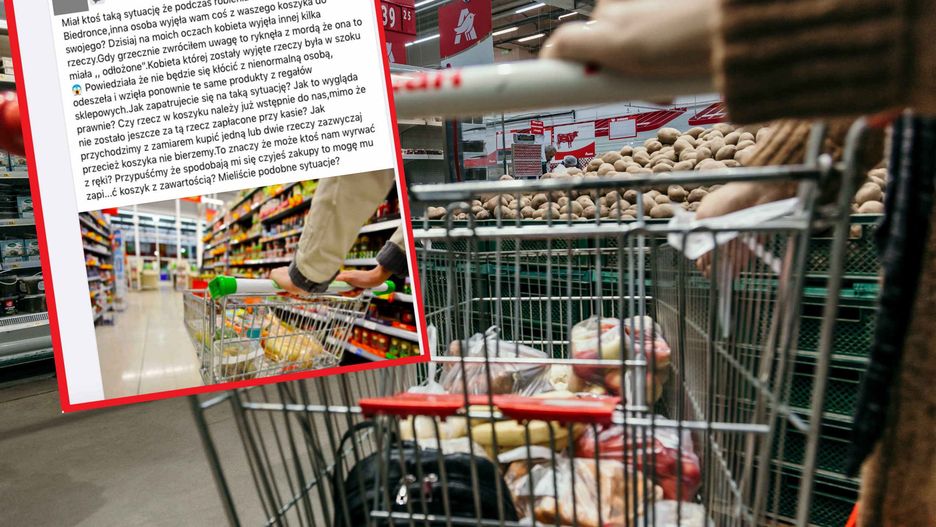 Podbieranie zakupów z cudzego koszyka. Brak dobrych manier czy zachowanie wbrew prawu?
