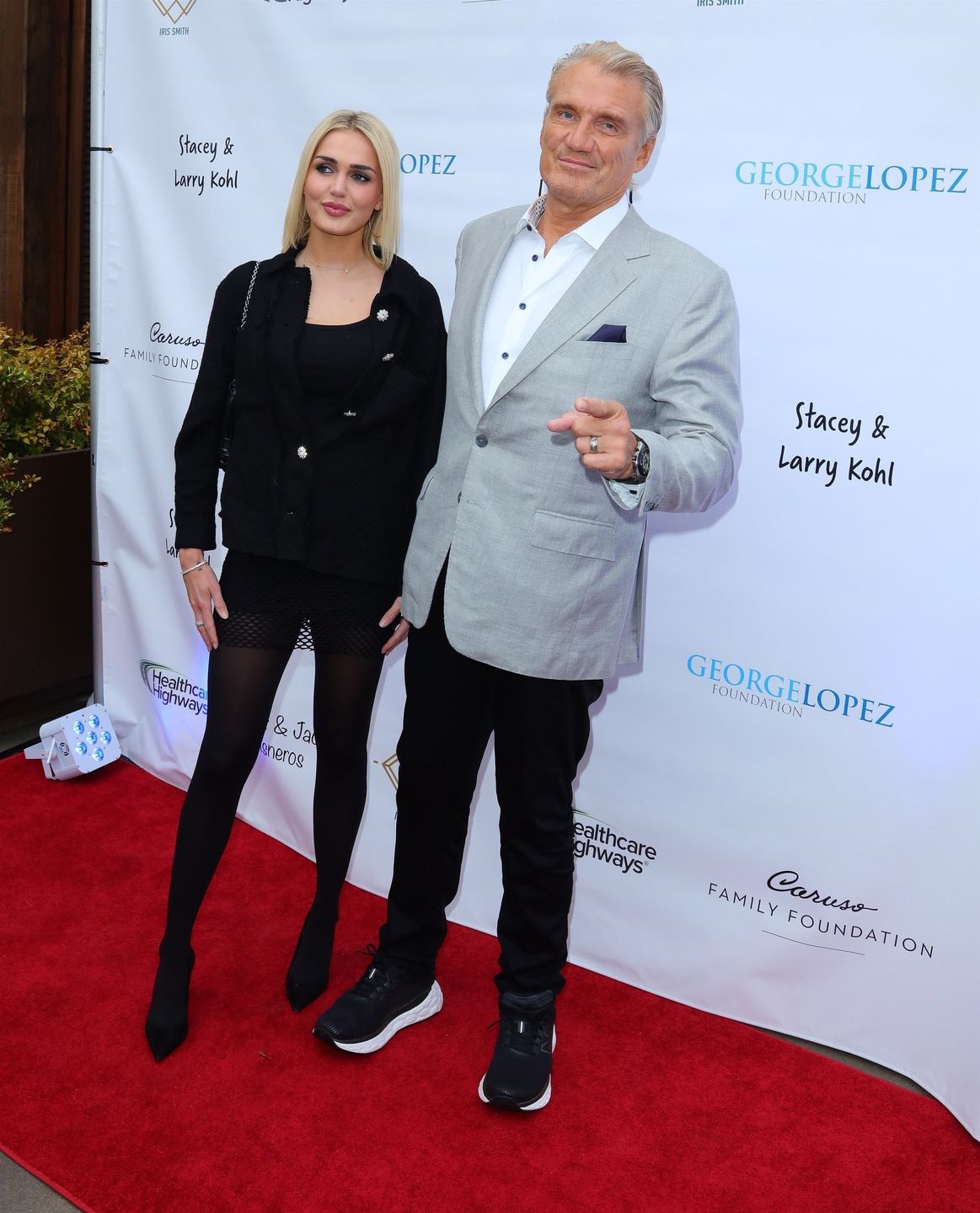 Dolph Lundgen z narzeczoną