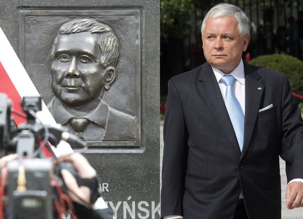Autor płaskorzeźby Lecha Kaczyńskiego: "Ja mam zdjęcie i wygląda podobnie"