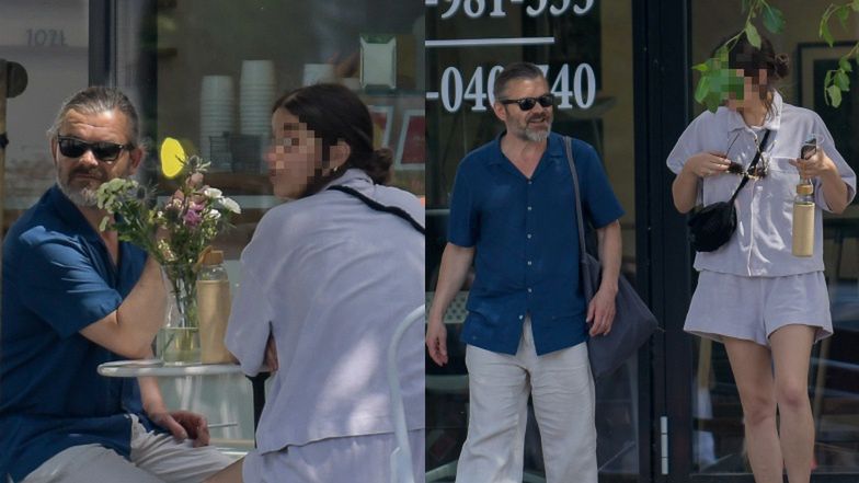 Jacek Braciak z tajemniczą znajomą