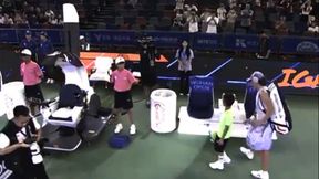 Wymowne sceny na meczu Świątek. Tak przywitali ją Chińczycy