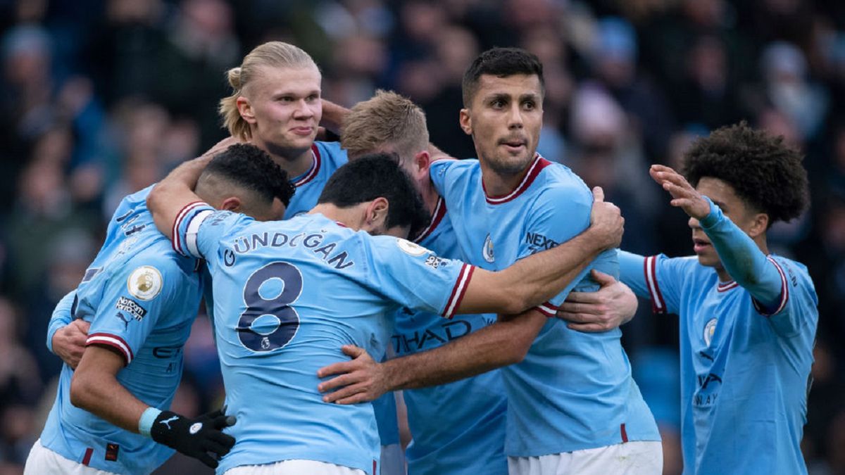 Zdjęcie okładkowe artykułu: Getty Images / Joe Prior/Visionhaus / Na zdjęciu: piłkarze Manchesteru City